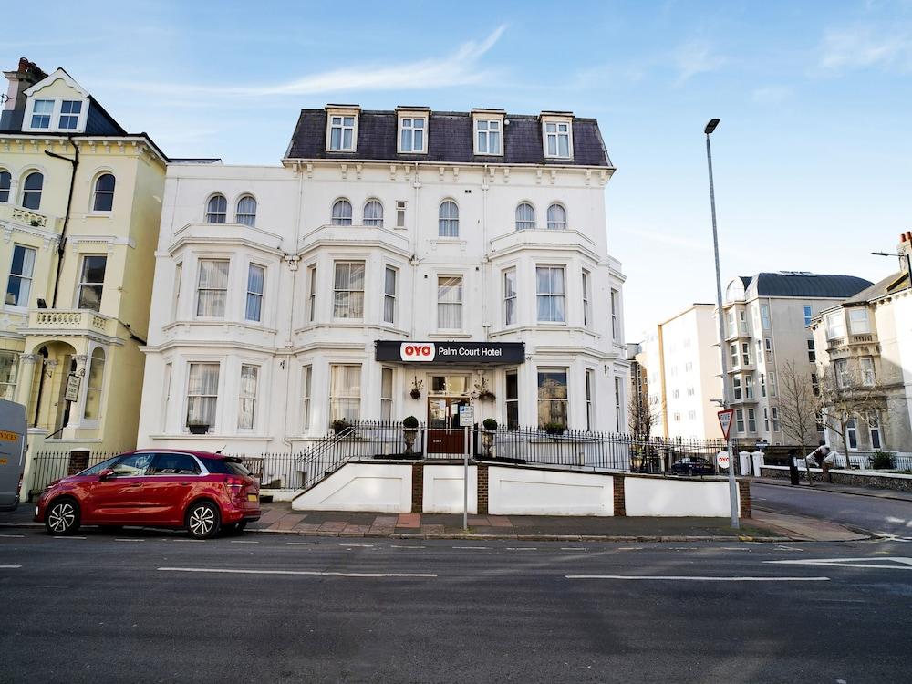 Oyo The Palm Court Hotel Eastbourne Exterior photo